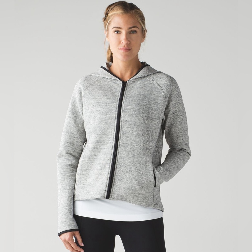 Lululemon City Bound Hoodie Heathered Grey